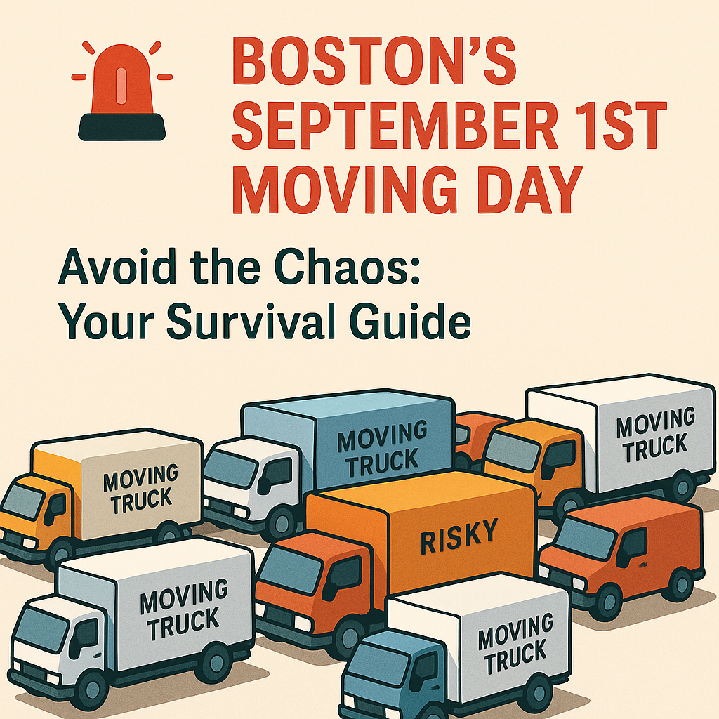 September 1st is Boston's busiest moving day of the entire year.