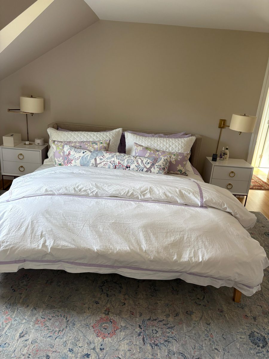 Spotless, freshly cleaned bedroom by BraBos Cleaning in Boston